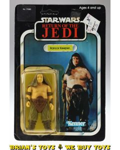 Vintage Kenner Star Wars ROTJ Carded 3.75" Rancor Keeper Action Figure C4Y