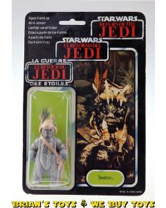 Vintage Palitoy Star Wars Carded 3.75" Tri-Logo Teebo Action Figure C6