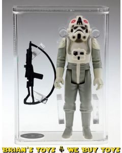 Vintage Kenner Star Wars Loose HK AT-AT Driver Red Logo Action Figure AFA 75 EX+/NM #11500355