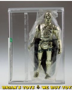 Vintage Kenner Star Wars Bagged ROTJ-C C-3PO (Removable Limbs) Action Figure AFA 75+ EX+/NM #11084285