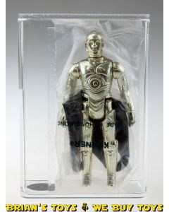 Vintage Kenner Star Wars Bagged ESB ROTJ-C C-3PO (Removable Limbs) Action Figure AFA 85 NM+ #17605062