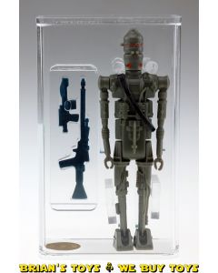 Vintage Kenner Star Wars Loose HK IG-88 Grey Action Figure AFA 85+ NM+ #12098951