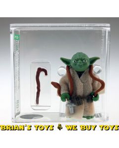 Vintage Kenner Star Wars Loose ESB HK Yoda (Brown Snake/Dark Green) Action Figure AFA 80+ NM #12834212
