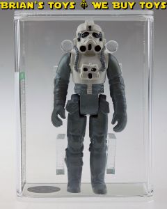 Vintage Star Wars Loose Polish Bootleg 3rd Gen. AT-AT Driver Action Figure AFA 85 NM+ #13945208