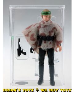 Vintage Kenner Star Wars Loose POTF Luke Skywalker (Battle Poncho) Action Figure AFA 80 NM #17694365