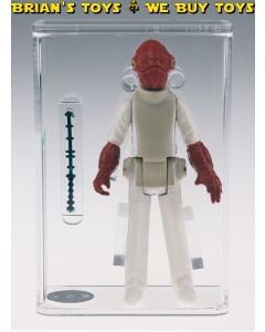Vintage Kenner Star Wars Loose HK Admiral Ackbar Beige Torso Action Figure AFA 80+ NM #17567978