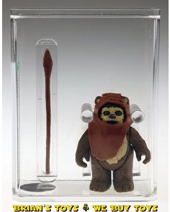 Vintage Kenner Star Wars Loose TW Wicket W. Warrick Action Figure AFA 80 NM #11502493