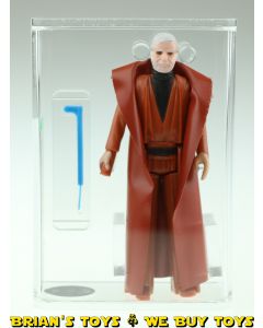 Vintage Kenner Star Wars Loose HK Ben (Obi-Wan) Kenobi Light Grey Hair Action Figure AFA 80 NM EX+ #11650376