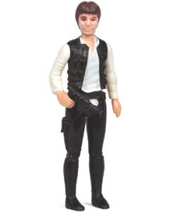 Star Wars Vintage Loose Han Solo (Large Head) Action Figure (C8) 