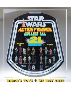 Vintage Kenner Star Wars Bell Display Collect All 21 AFA 80 NM #11905033