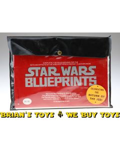Vintage Star Wars Loose Star Wars Blueprints Set of 15