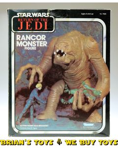 Vintage Kenner Star Wars Beast Boxed Rancor MIB C7.5 (missing some booklets)
