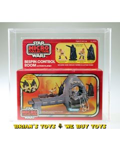 Vintage Kenner Star Wars Micro Collection Boxed Bespin Control Room AFA 85 NM+ #11118441