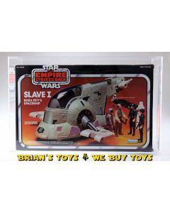 Vintage Kenner Star Wars Boxed Vehicle ESB Slave I AFA 70 EX+ #14913401