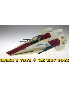Vintage Kenner Star Wars Vehicle Loose A-Wing C6 (yellowing)