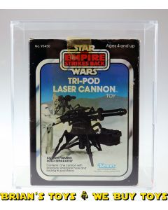 Vintage Kenner Star Wars Boxed ESB Tri-Pod Laser Cannon Mini-Rig AFA 75+ EX+/NM #13861650