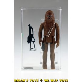 Vintage 1977 Kenner Star Wars Loose Action Figure Chewbacca AFA 80+ NM #11680435