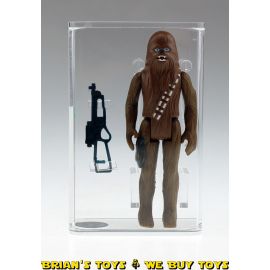 Vintage 1977 Kenner Star Wars Loose Action Figure Chewbacca AFA 75+ EX+/NM #17847869
