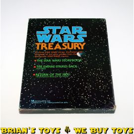Vintage Star Wars Accessories Boxed Star Wars Treasury Storybook Set of 3 C8.5 with C7 Box