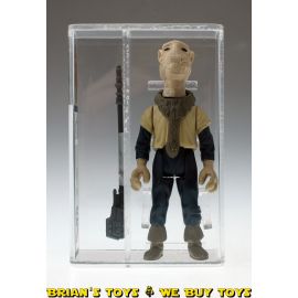 Vintage Kenner Star Wars Loose Yak Face UKG 90% Gold #SW036744