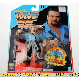Hasbro WWF Carded Big Boss Man (2nd Issue) C7.5