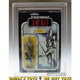 Vintage Star Wars ROTJ 65 Back-B IG-88 AFA 75 EX+/NM (C75 B80 F75) #12060383
