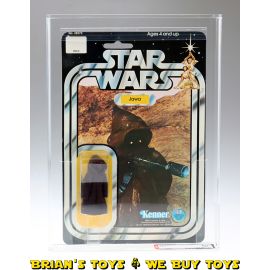 Vintage Kenner Star Wars Carded 12 Back-C Jawa Action Figure AFA 80+ NM (C80 B85 F85) #11274698