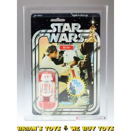 Vintage Kenner Star Wars Carded 20 Back-G R5-D4 Action Figure AFA 60 EX (C80 B60 F85) #11684710