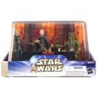 Star Wars Saga Attack of the Clones Geonosian War Chamber #1 (Poggle the Lesser, Count Dooku & San Hill)